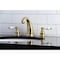 Kingston Brass KB987PLSB Victorian 2-Handle 8" Widespread Bathroom Faucet, Brass KB987PLSB - alternate 3